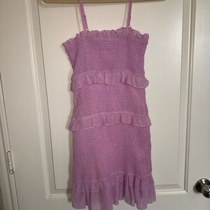 Nasty Gal lilac mini Dress with adjustable spaghetti straps club girl, flirty